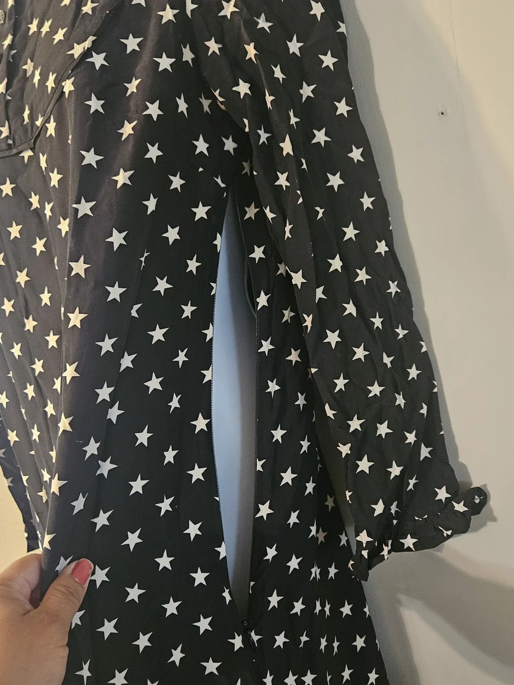 J.‎ Crew Navy and White Star Print Tunic